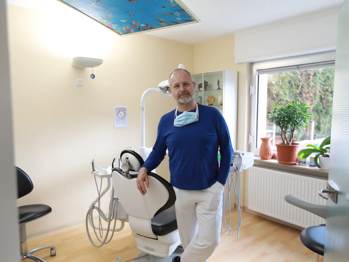 Parodontologie, Foto aus der Praxis